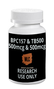 Dual Blend BPC157 500mcg & TB500 500mcg Tablets x 100