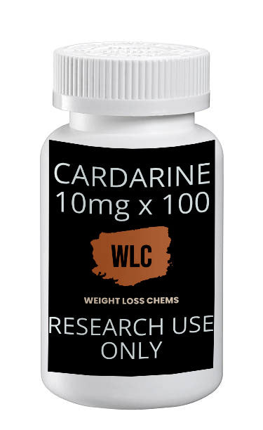 CARDARINE GW501516 10mg x 100 capsules: Weight Loss Chems research use only supplement bottle
