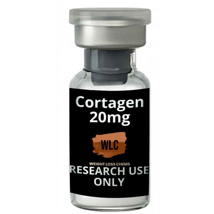 Cortagen 20mg vial for research use only.  Weight Loss Chems product.