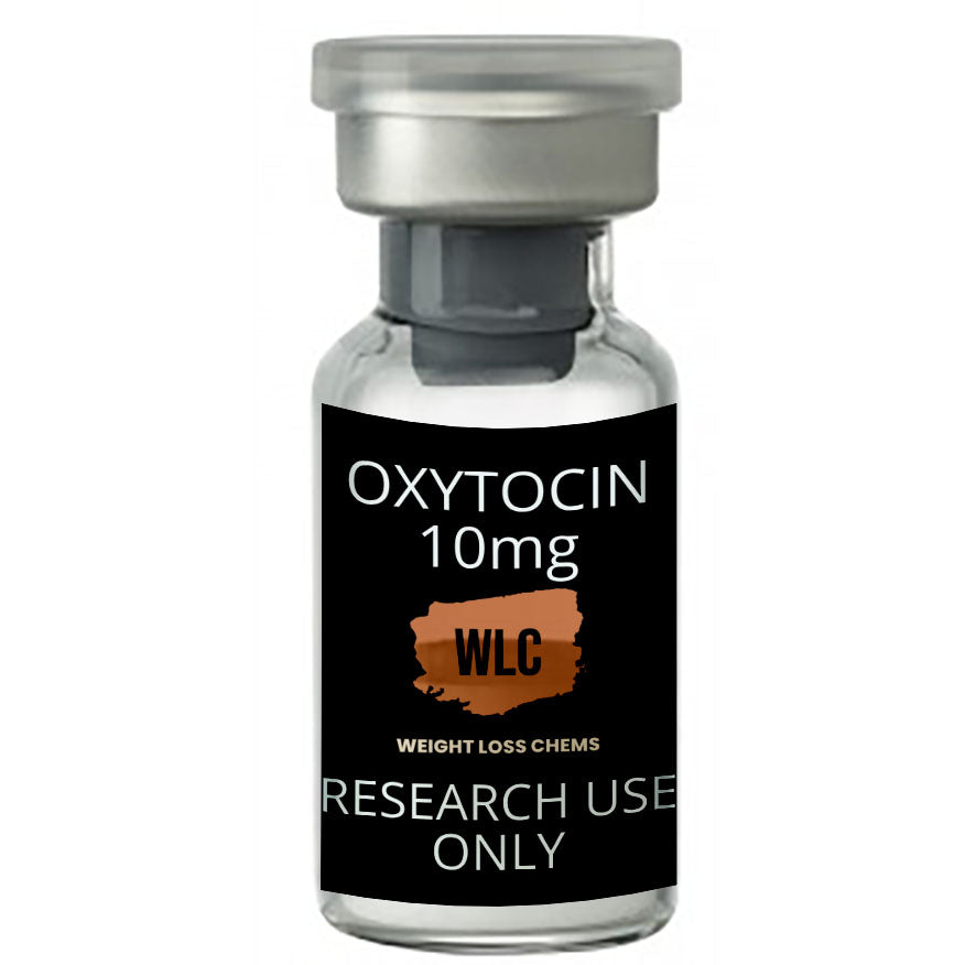 Oxytocin 10mg vial for research use only.  Weight Loss Chems (WLC) product.